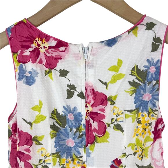 The Children’s Place Sleeveless Floral Tulle Lined Dress Size 6X/7 - Picture 4 of 7